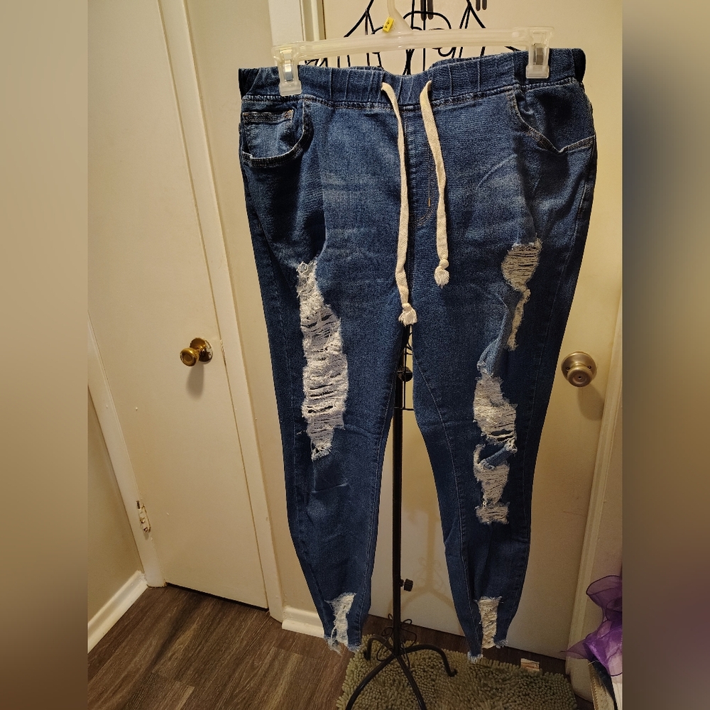 Shein Curve Size 3XL Boyfriend Jeans